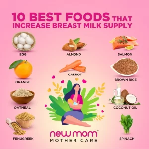10 Best Foods That Increase Breast Milk Supply